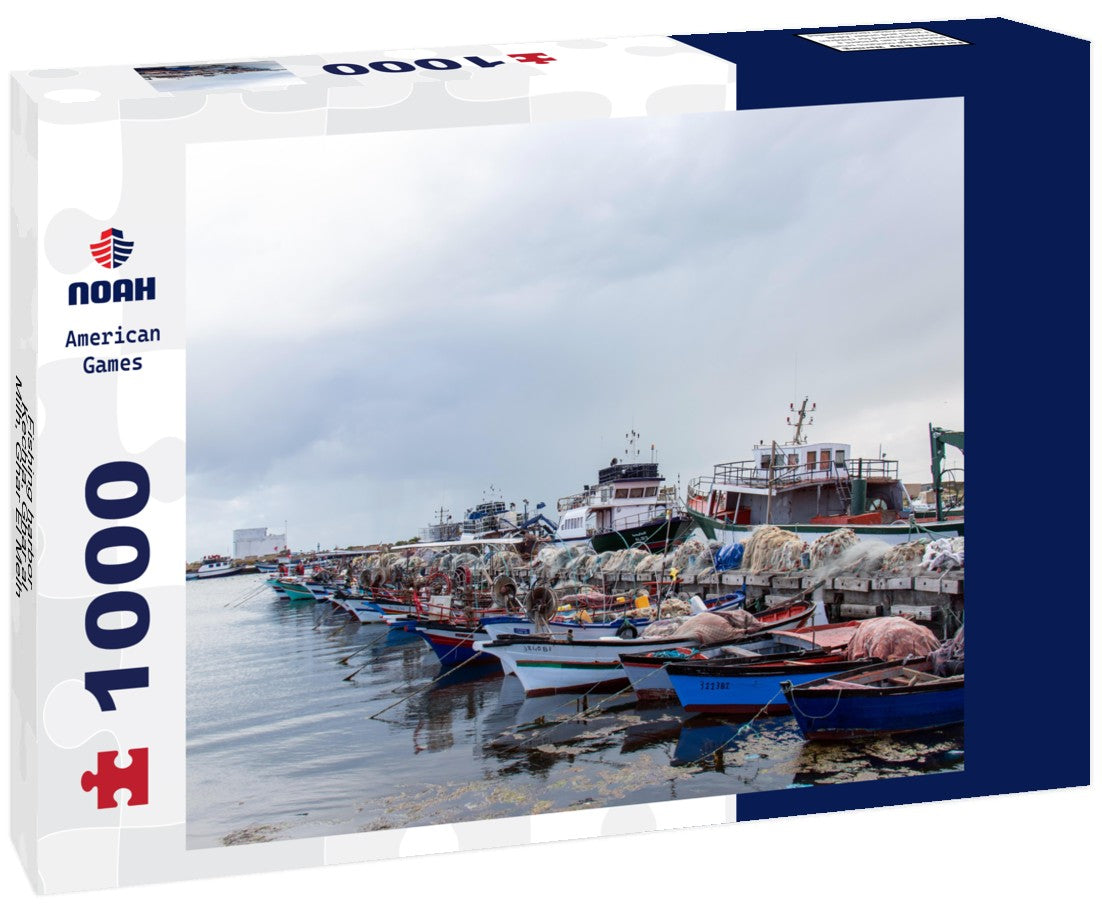 Noah Jigsaw Puzzle Fishing harbor - Kechla, Ghar al Milh, Ghar El Melh, Bizerte, Tunisia 1000 pieces