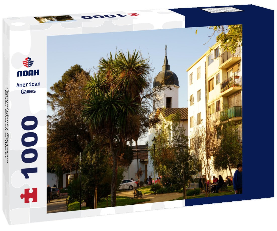 Noah Jigsaw Puzzle Central district Rancagua Chile. Church of Mercy 1000 pieces
