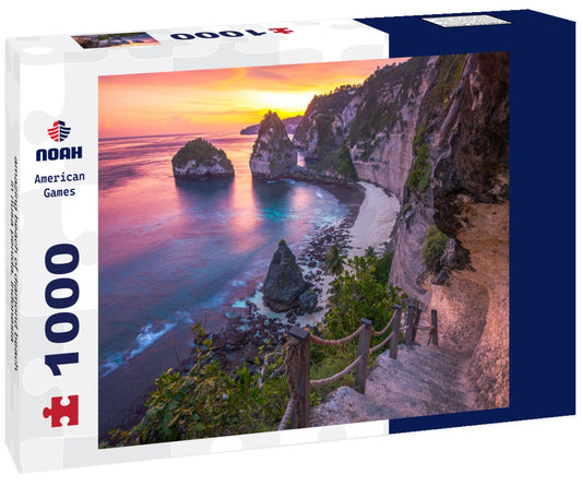 Noah Jigsaw Puzzle amazing beach of diamond beach in nusa penida, indonesia 1000 pieces