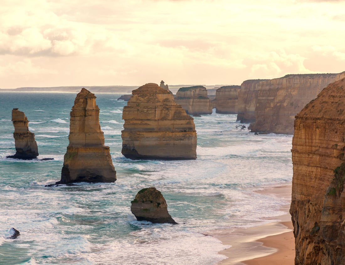 Noah Jigsaw Puzzle 12 Apostles limestone rock stacks along the rugged Great Ocean Road in Victoria in Australia 1000 pieces