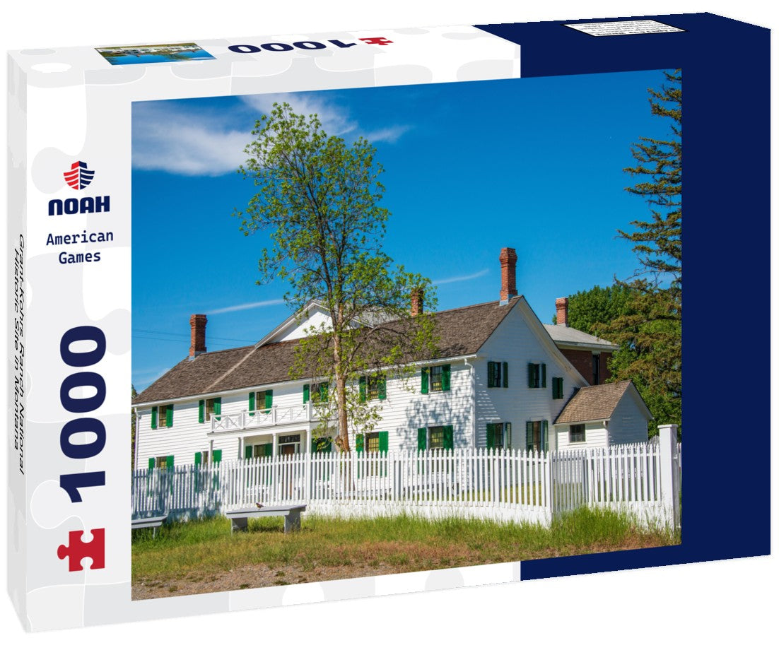 Noah Jigsaw Puzzle Grant-Kohrs Ranch National Historic Site in Montana 1000 pieces
