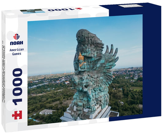 Noah Jigsaw Puzzle Garuda Visnu Kencana statue is a 122-meter tall statue located in Garuda Wisnu Kencana Cultural Park, Bali, Indonesia 1000 pieces