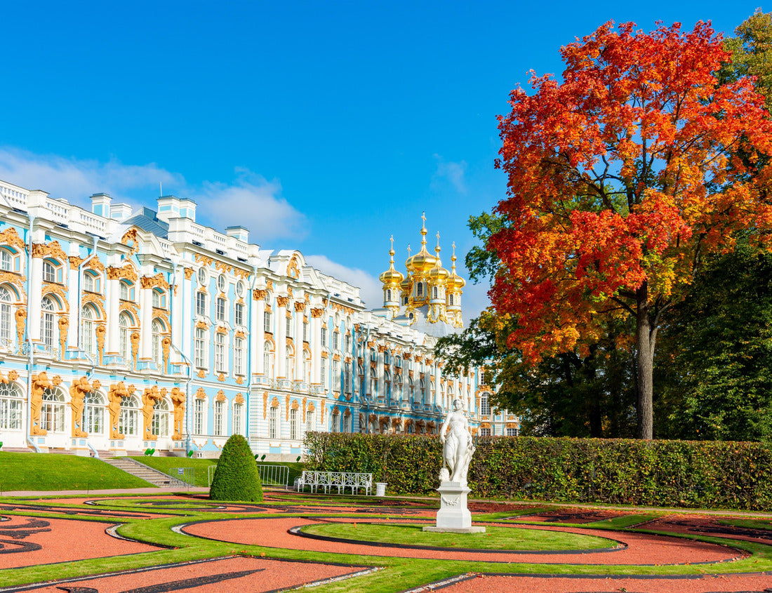 Noah Jigsaw Puzzle Catherine palace and park in autumn foliage, Tsarskoe Selo (Pushkin), Saint Petersburg, Russia 1000 pieces