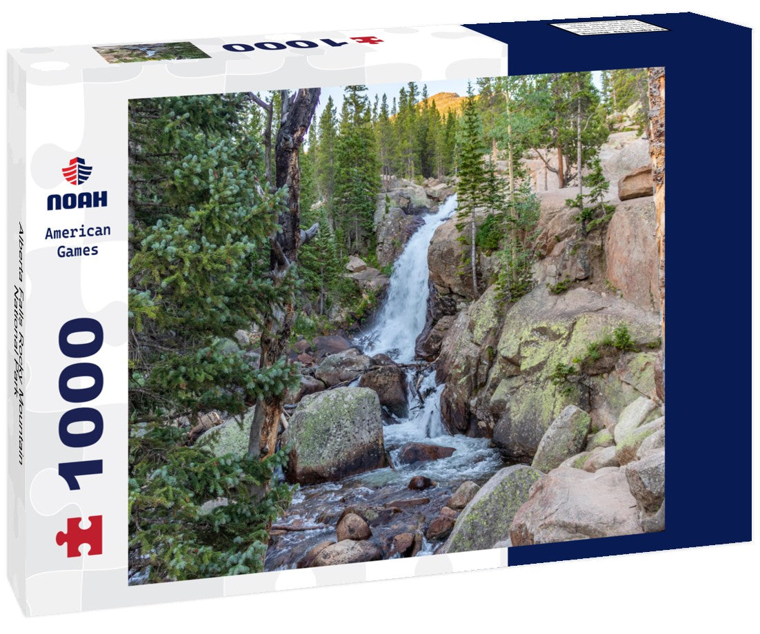 Noah Jigsaw Puzzle Alberta Falls Rocky Mountain National Park 1000 pieces