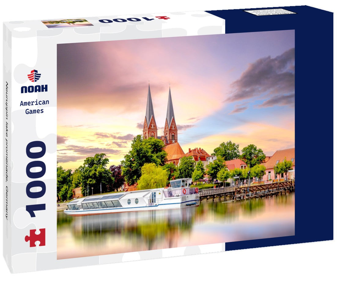 Noah Jigsaw Puzzle Neuruppin lake promenade, Germany 1000 pieces
