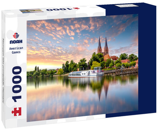Noah Jigsaw Puzzle Neuruppin lake promenade, Germany 1000 pieces
