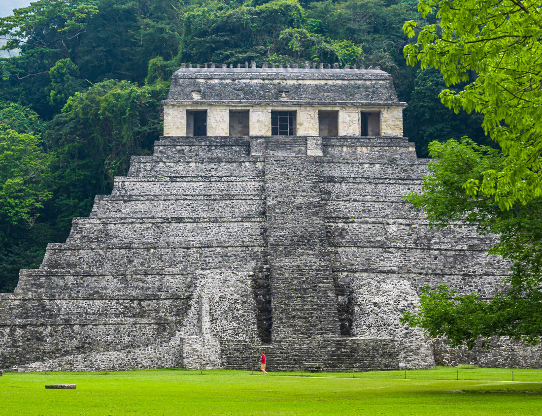 Noah Jigsaw Puzzle Ancient Mayan ruins in the archaeological site of Palenque in Chiapas, one of the most important sites of Mexico 1000 pieces
