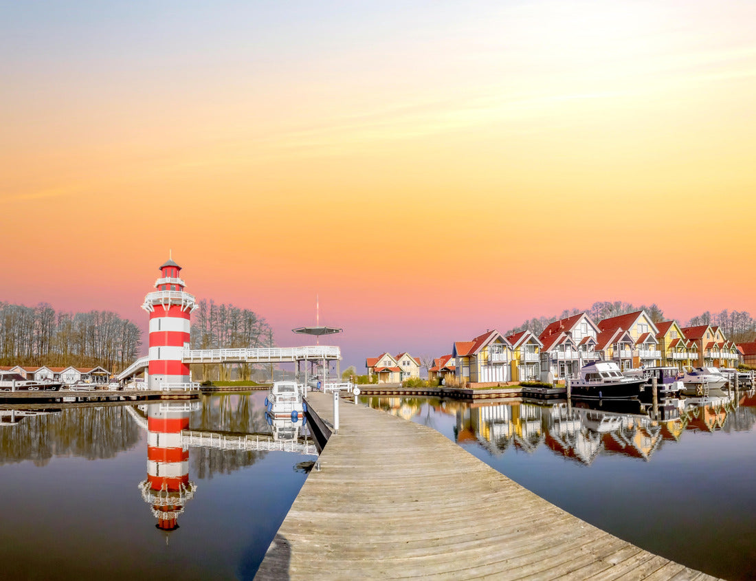Noah Jigsaw Puzzle Marina in Rheinsberg, Brandenburg, Germany 1000 pieces