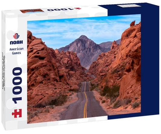 Noah Jigsaw Puzzle Beautiful morning at Valley of fire state park in Nevada, USA 1000 pieces