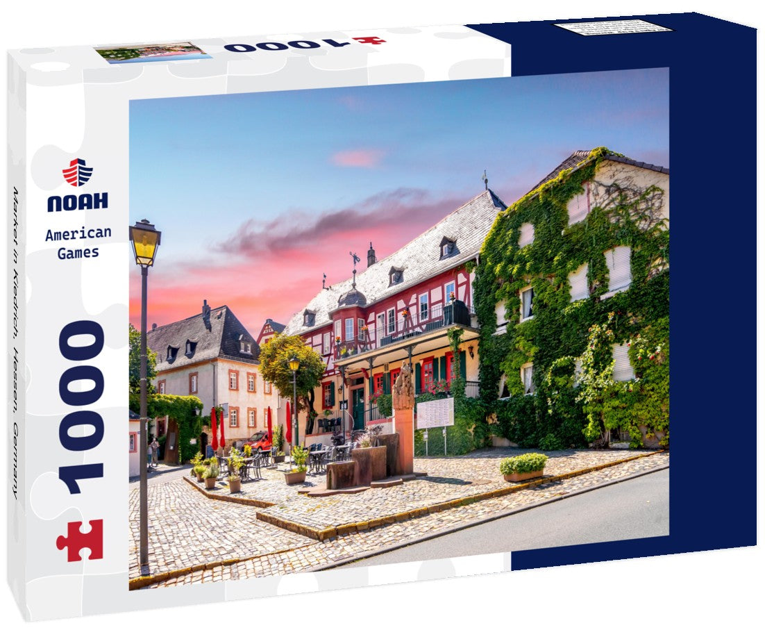 Noah Jigsaw Puzzle Market in Kiedrich, Hessen, Germany 1000 pieces