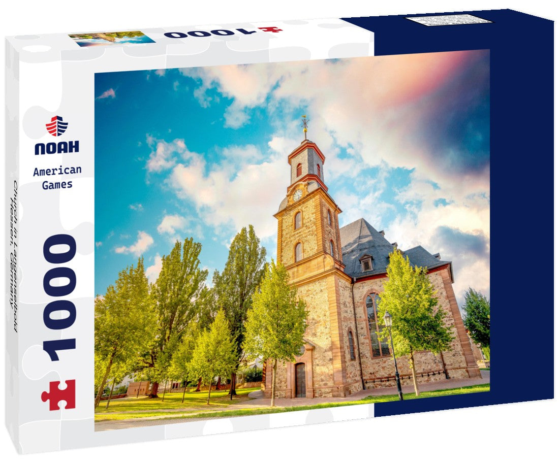 Noah Jigsaw Puzzle Church in Langenselbold, Hessen, Germany 1000 pieces