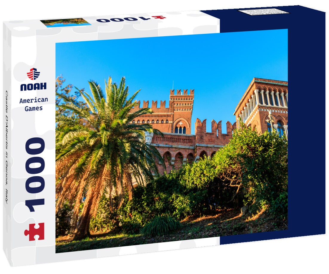 Noah Jigsaw Puzzle Castle D'Albertis in Genoa, Italy 1000 pieces
