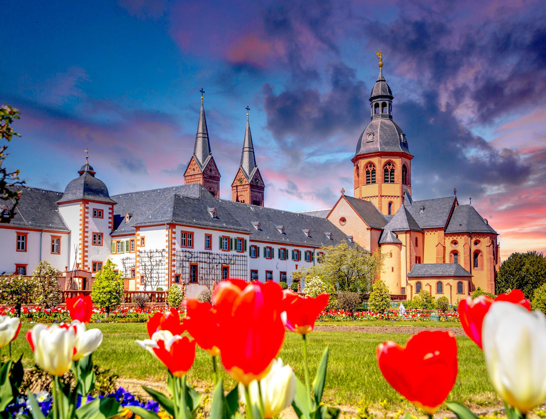 Noah Jigsaw Puzzle Abbey in Seligenstadt, Hessen, Germany 1000 pieces