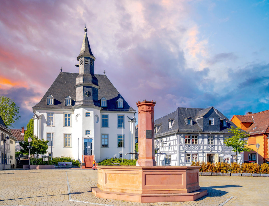 Noah Jigsaw Puzzle City hall in Usingen, Hessen, Germany 1000 pieces