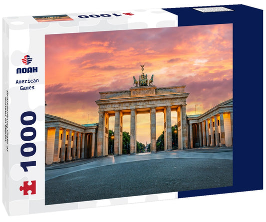 Noah Jigsaw Puzzle Brandenburg Gate at sunset in Berlin 1000 pieces