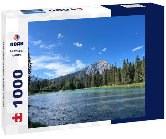 Noah Jigsaw Puzzle Bow River in Banff, Alberta, Canada 1000 pieces