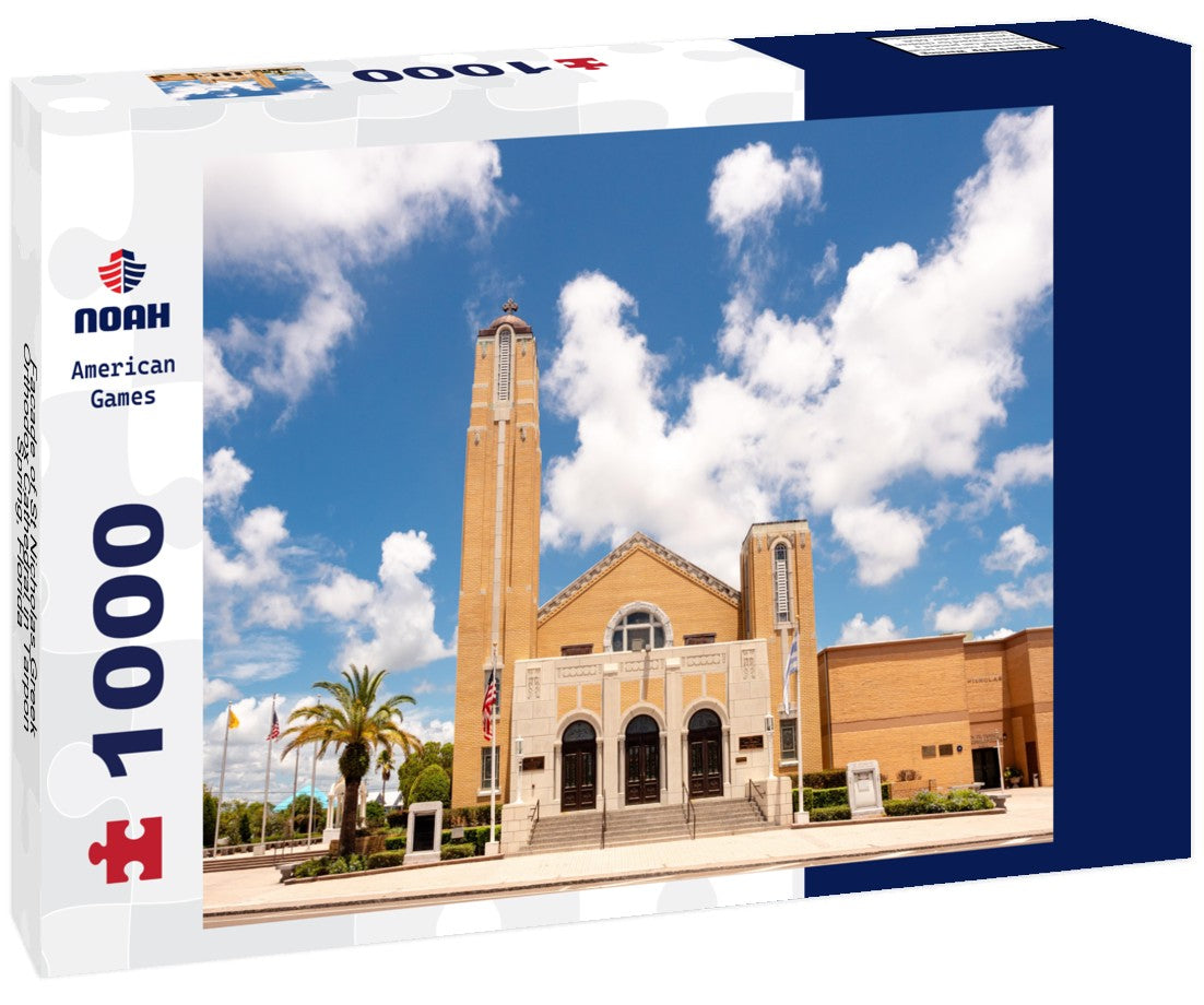 Noah Jigsaw Puzzle Facade of St Nicholas Greek Orthodox Cathedral in Tarpon Spring, Florida 1000 pieces