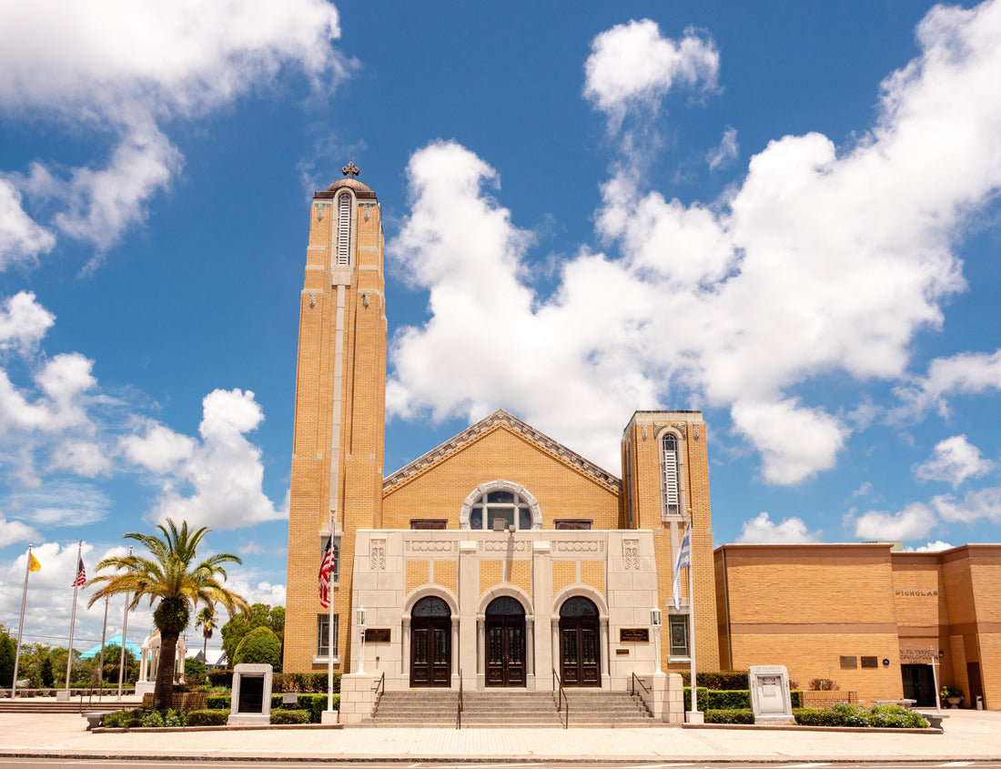 Noah Jigsaw Puzzle Facade of St Nicholas Greek Orthodox Cathedral in Tarpon Spring, Florida 1000 pieces