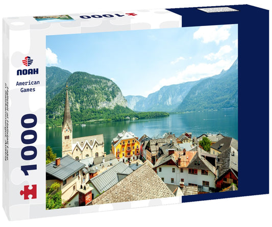 Noah Jigsaw Puzzle Hallstatt at Hallstatt Lake in Salzkammergut, Austria 1000 pieces