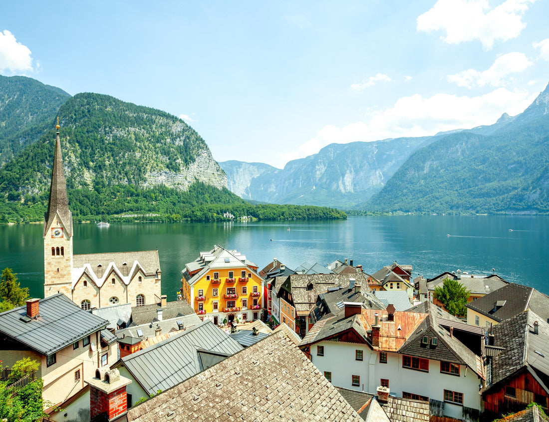 Noah Jigsaw Puzzle Hallstatt at Hallstatt Lake in Salzkammergut, Austria 1000 pieces