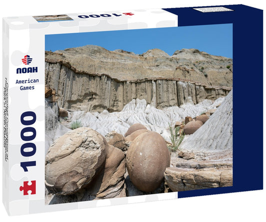 Noah Jigsaw Puzzle Cannonball Concretions at Theodore Roosevelt National Park in North Dakota 1000 pieces