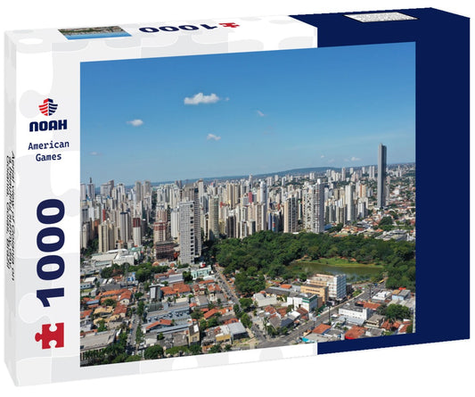 Noah Jigsaw Puzzle Aerial view of Goiania on a beautiful sunny day. Goiania, Goias, Brazil 1000 pieces
