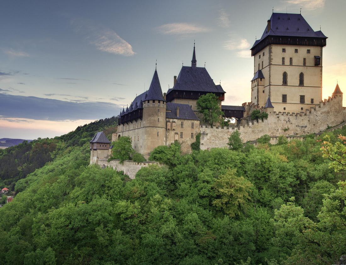 Noah Jigsaw Puzzle Karlstejn - Gothic Royal Castle in Central Bohemia founded in 1348 by Charles IV, Holy Roman Emperor and King of Bohemia. Czech Republic 1000 pieces