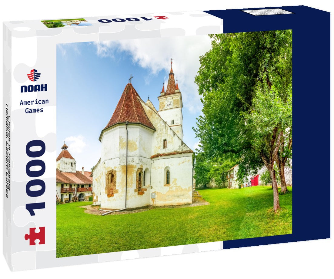 Noah Jigsaw Puzzle Church in Honigberg, Romania, Eastern Europe 1000 pieces