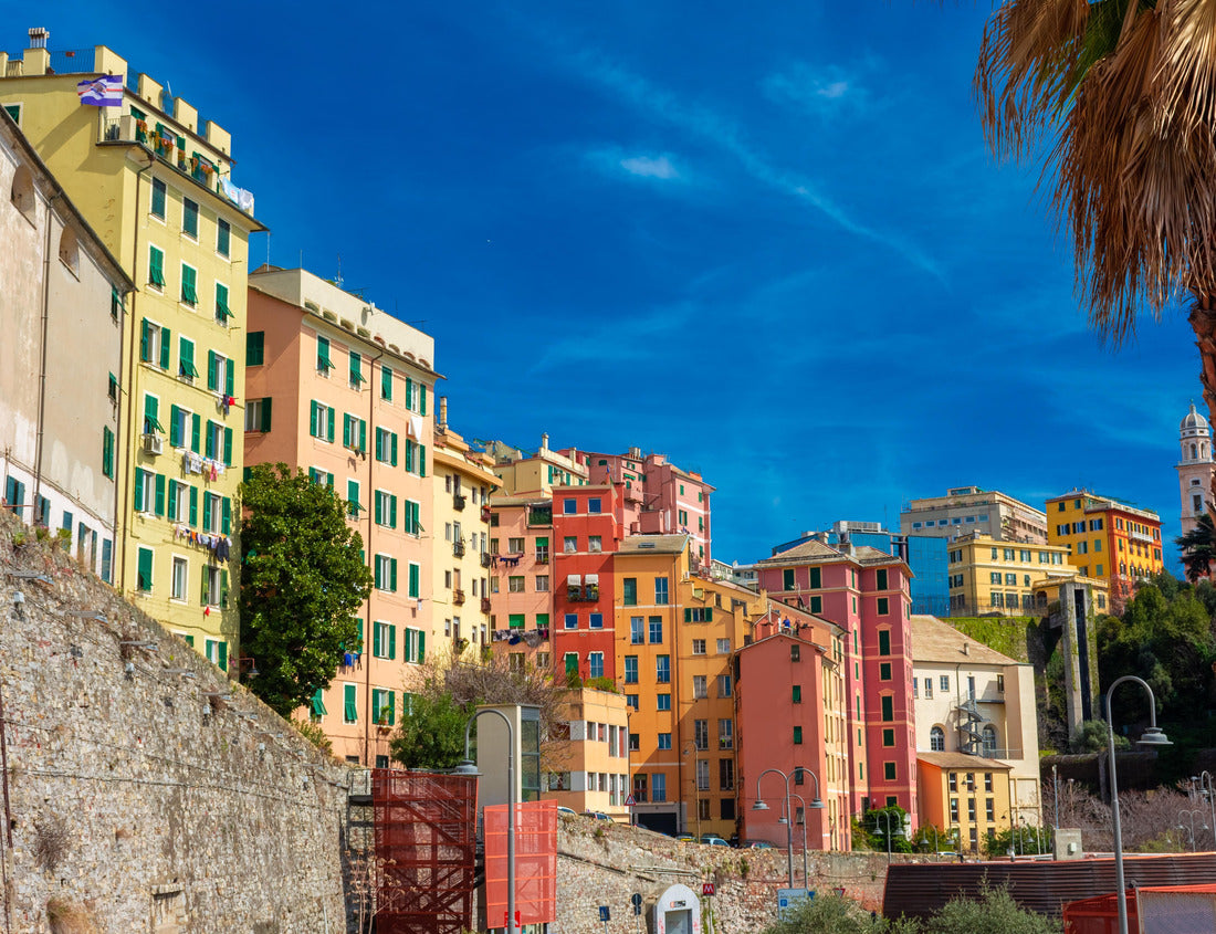 Noah Jigsaw Puzzle Colored houses in Genoa, Liguria, Italy 1000 pieces
