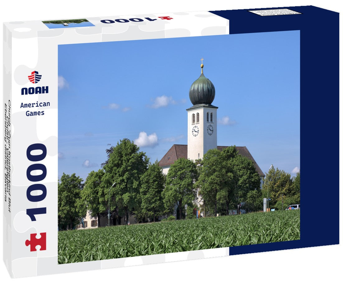 Noah Jigsaw Puzzle Church “Zum Kostbarkind Blut Christi”, Vaterstetten, Ebersberg district, Bavaria 1000 pieces