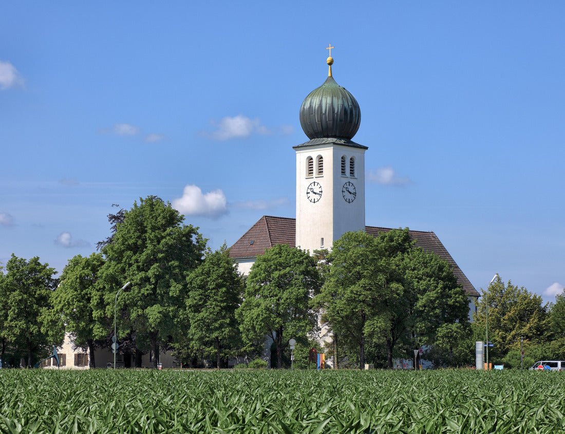 Noah Jigsaw Puzzle Church “Zum Kostbarkind Blut Christi”, Vaterstetten, Ebersberg district, Bavaria 1000 pieces