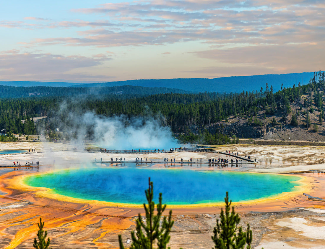 Noah Jigsaw Puzzle Grand Prismatic Spring at Yellowstone National Park 1000 pieces