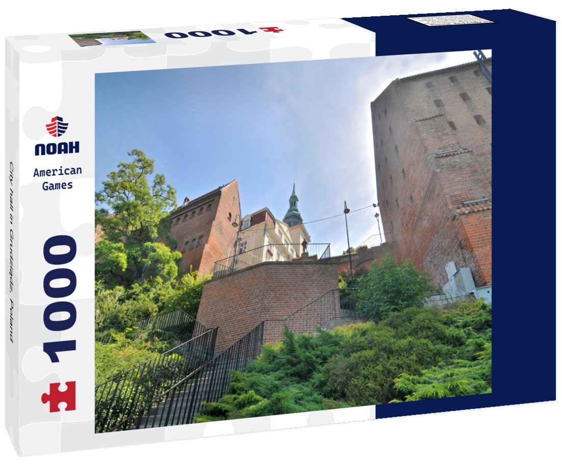 Noah Jigsaw Puzzle City hall in Grudziadz, Poland 1000 pieces