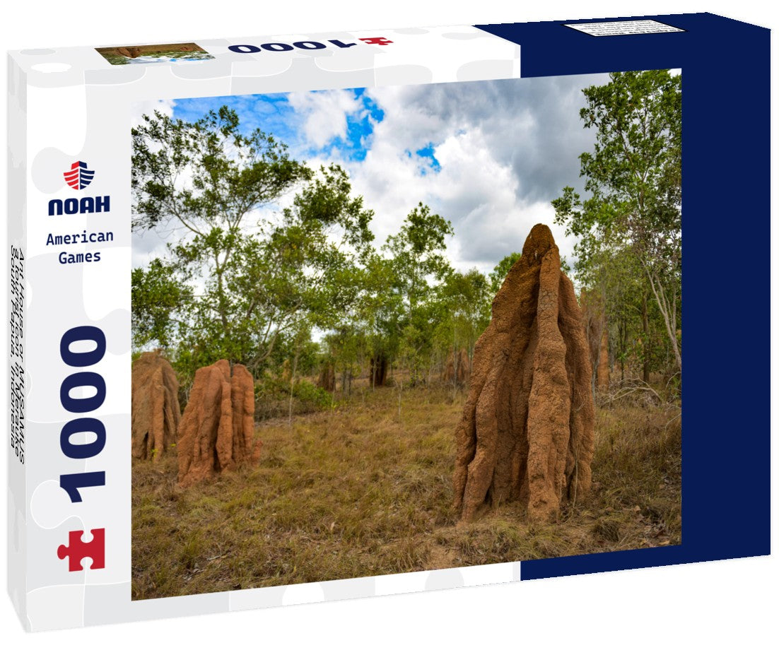 Noah Jigsaw Puzzle Ant House or MUSAMUS, a tourist icon in Merauke, South Papua, Indonesia 1000 pieces