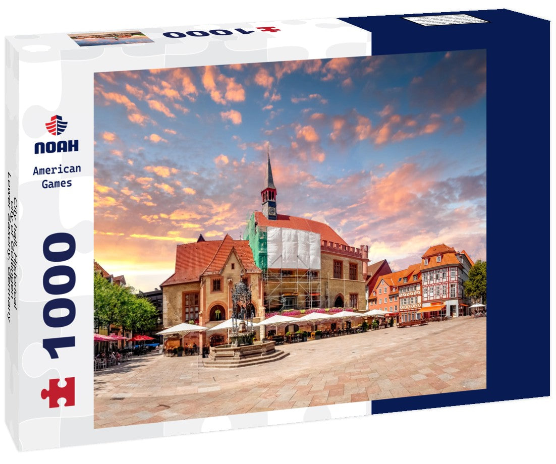 Noah Jigsaw Puzzle City hall, Historical city of Göttingen, Lower Saxony, Germany 1000 pieces