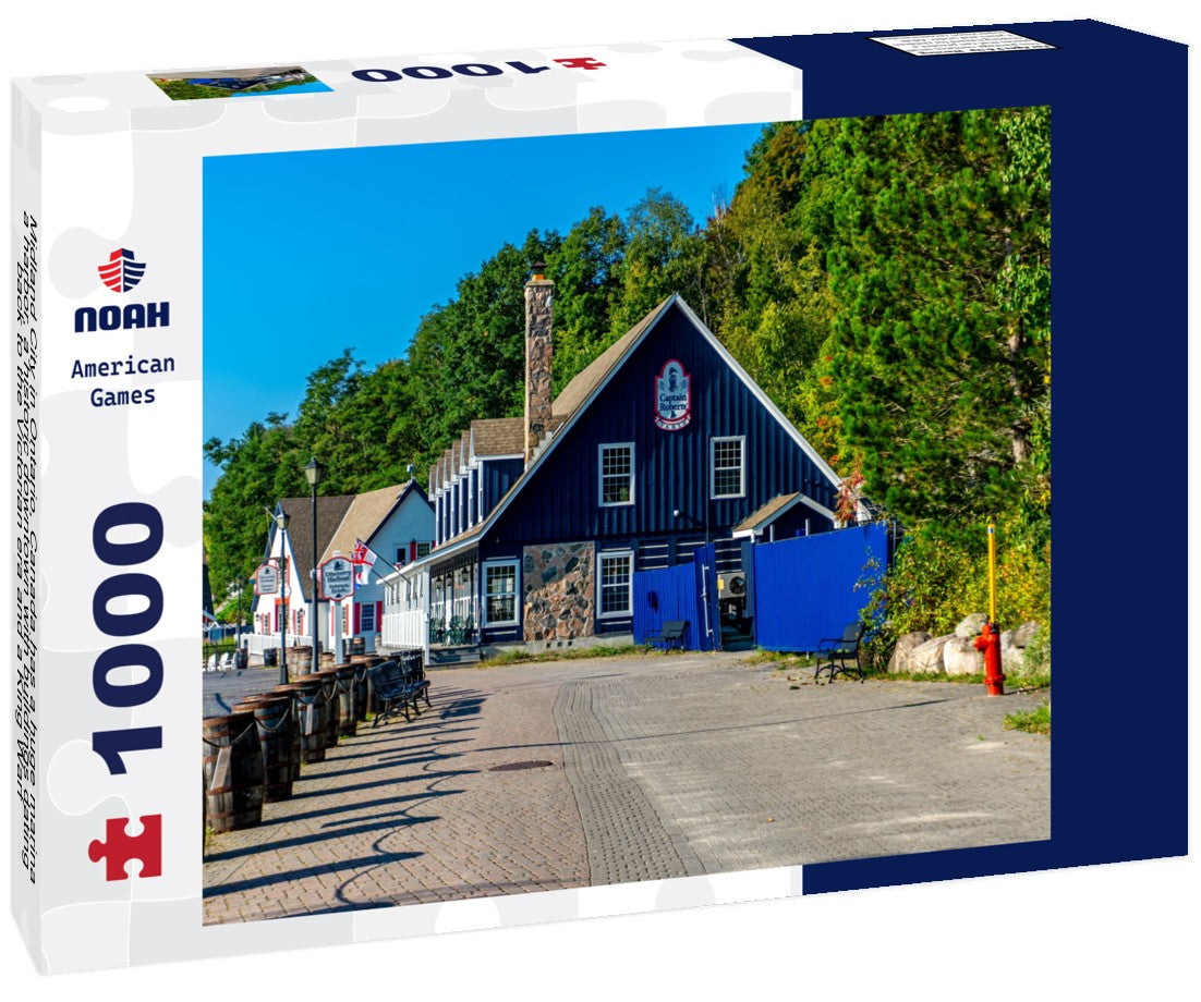 Noah Jigsaw Puzzle Midland City in Ontario, Canada has a huge marina, a harbor, a historic downtown with buildings dating back to the Victorian era and a King Warf 1000 pieces