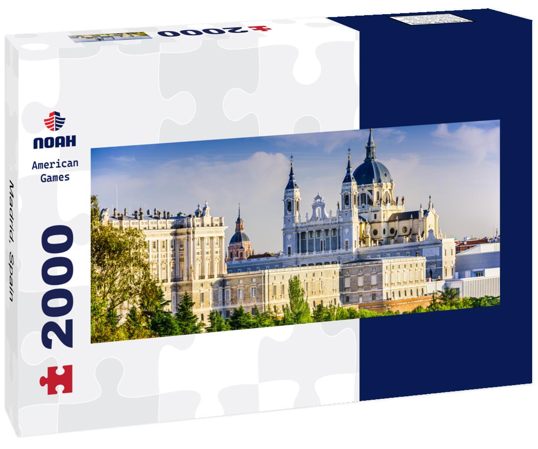 Madrid, Spain 2000pc Panoramic Puzzle