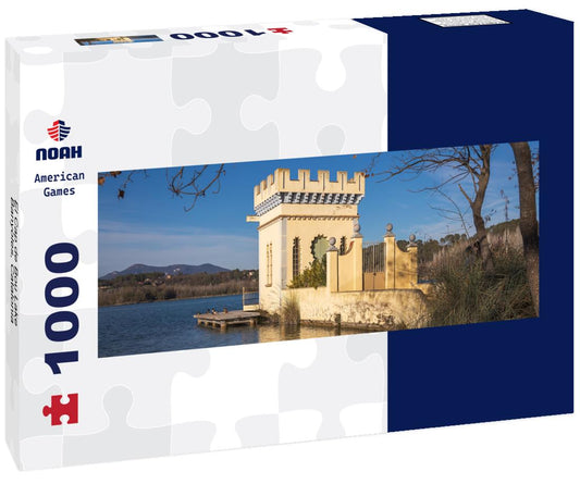 Noah Jigsaw Puzzle El Cap de Bou Lake Banyoles, Catalonia Panorama 1000 Pieces