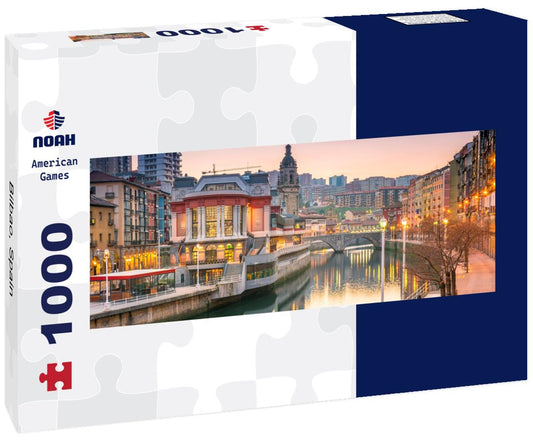 Noah Jigsaw Puzzle Bilbao, Spain Panorama 1000 Pieces