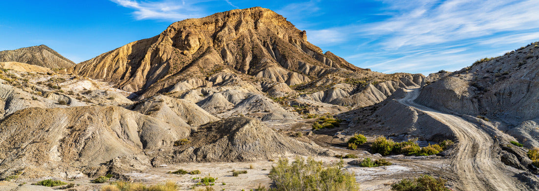 Noah Jigsaw Puzzle Desert of Tabernas, Desierto de Tabernas. The only desert in Europe. Almeria, Andalusia, Spain Panorama 1000 Pieces