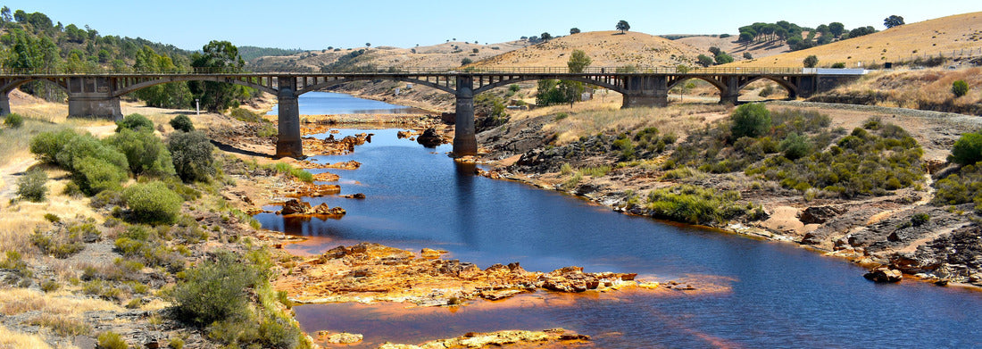 Noah Jigsaw Puzzle Bridge of Gadea in La Palma del Condado, Spain Panorama 1000 Pieces