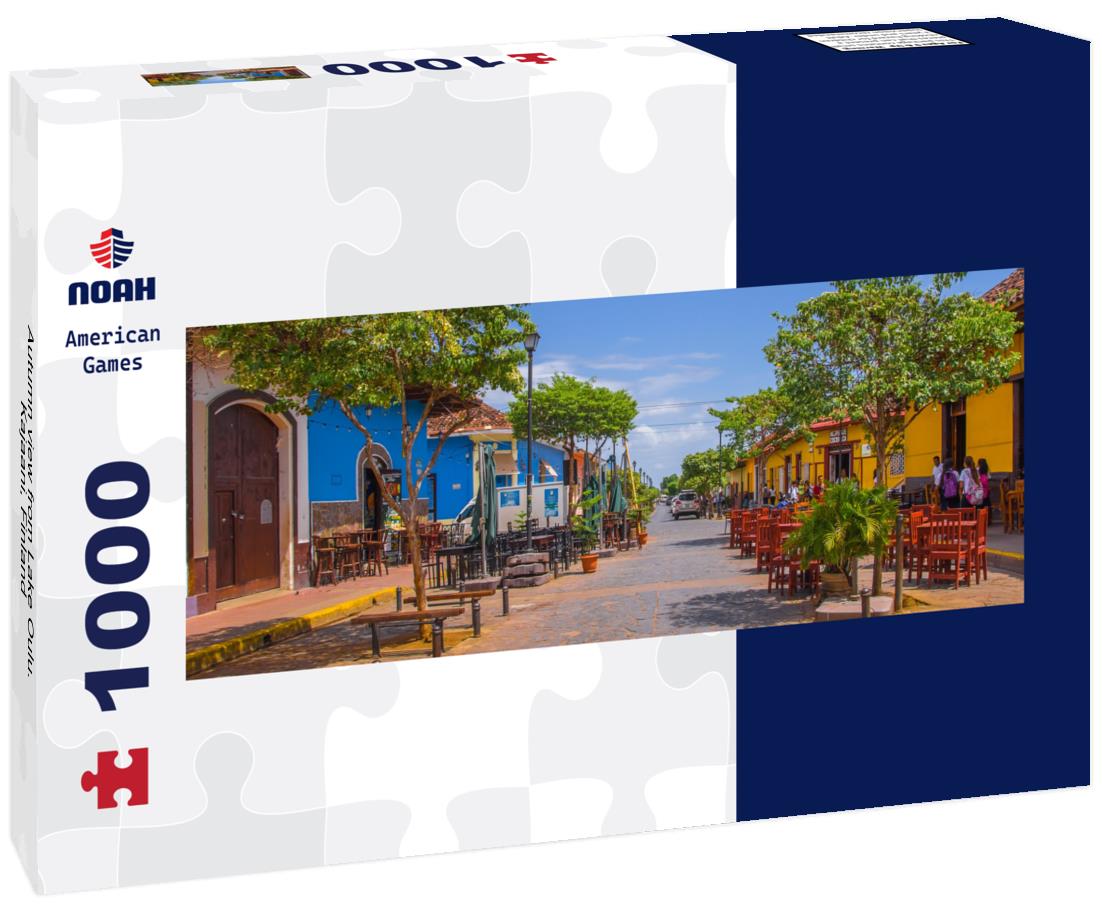 Noah Jigsaw Puzzle Autumn view from Lake Oulu. Kajaani, Finland Panorama 1000 Pieces