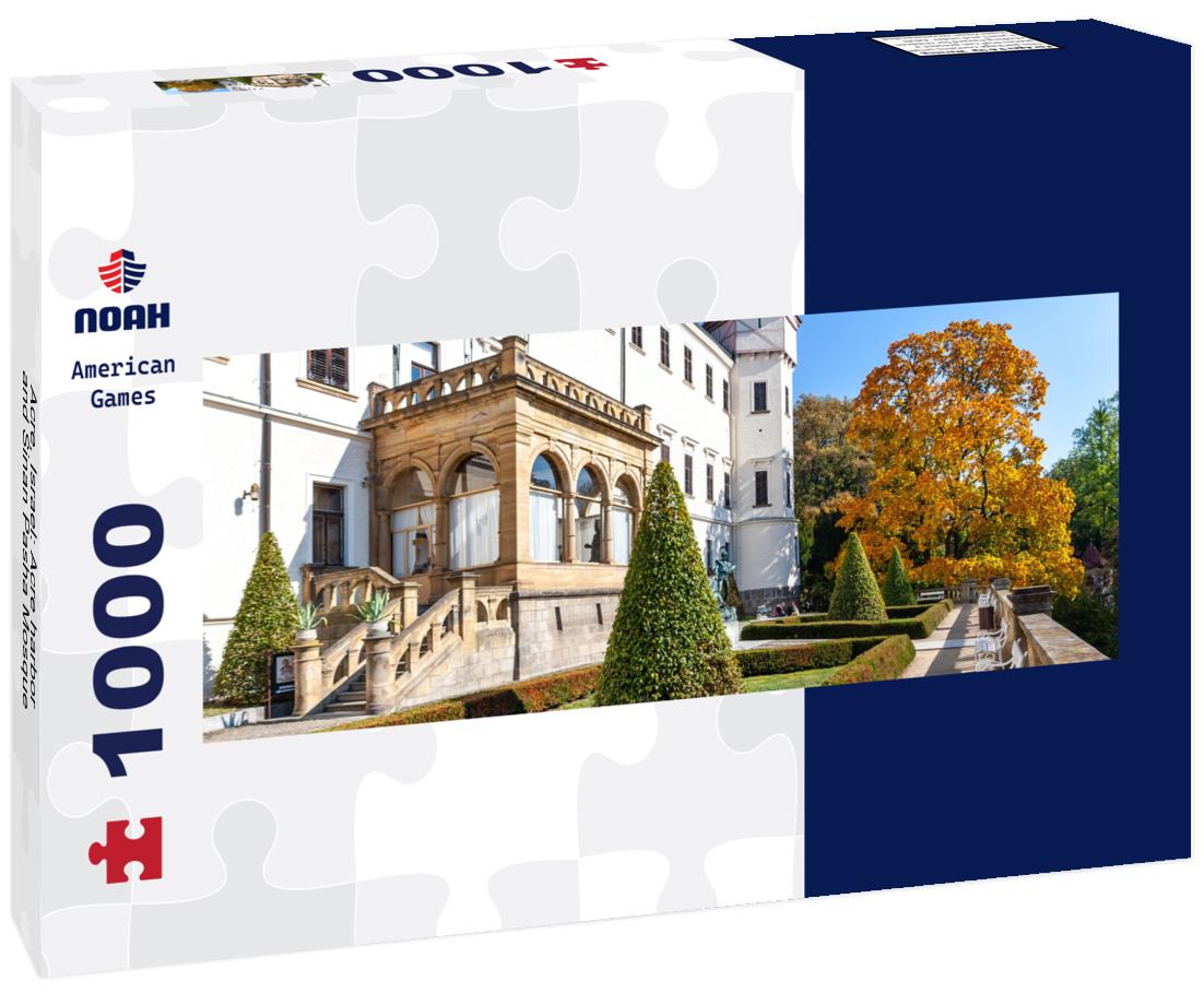 Noah Jigsaw Puzzle Acre, Israel: Acre harbor and Sinan Pasha Mosque Panorama 1000 Pieces