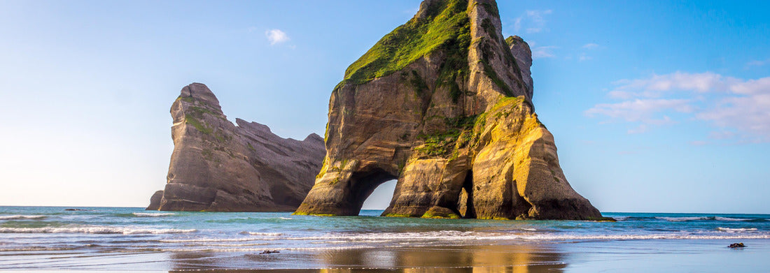 Noah Jigsaw Puzzle Beautiful old Czech castle Svojanov. Czech Republic Europe. Old architecture in landscape with blue sky and sun in the afternoon Panorama 1000 Pieces