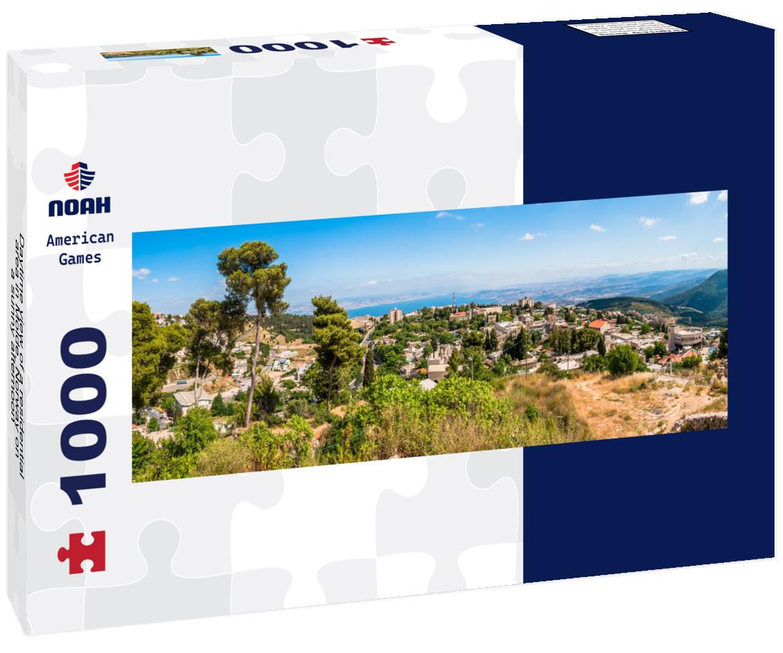 Noah Jigsaw Puzzle Daytime view of a residential area in Molde, Norway on a sunny afternoon Panorama 1000 Pieces