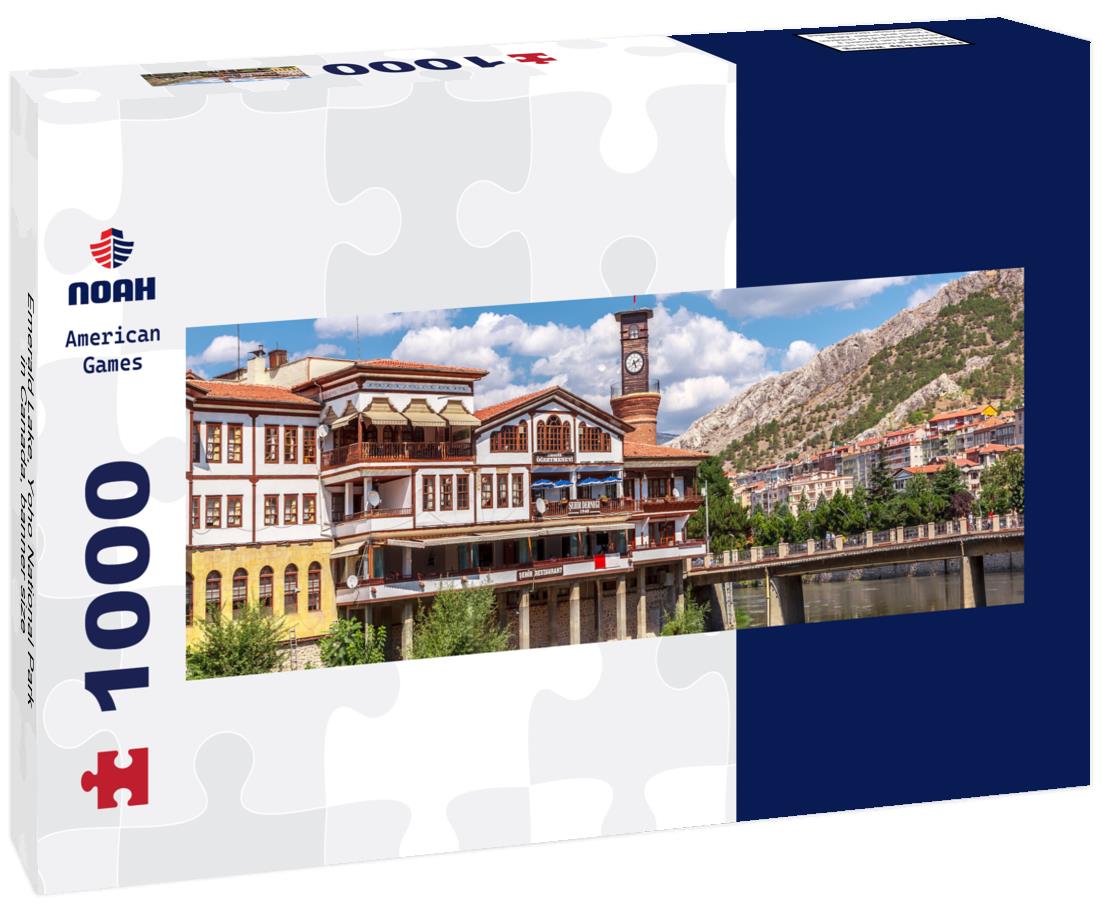 Noah Jigsaw Puzzle Emerald Lake, Yoho National Park in Canada, banner size Panorama 1000 Pieces