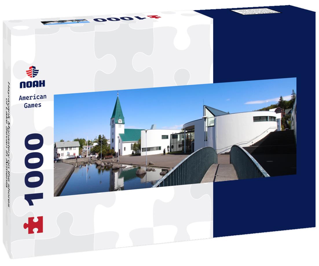Noah Jigsaw Puzzle Hayravank Monastery on the shores of Lake Sevan in Armenia Panorama 1000 Pieces