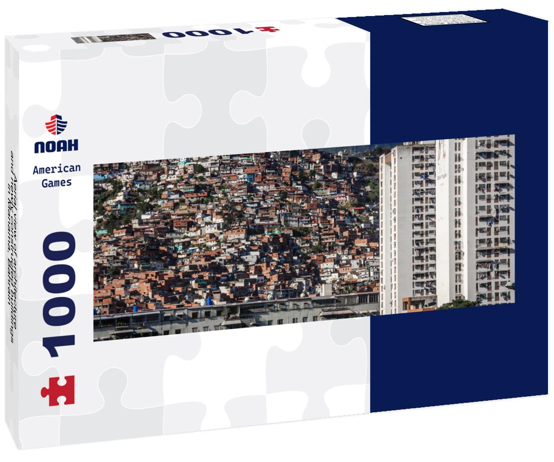 Noah Jigsaw Puzzle Aerial view of architecture and newly constructed buildings in Manama, Bahrain Panorama 1000 Pieces