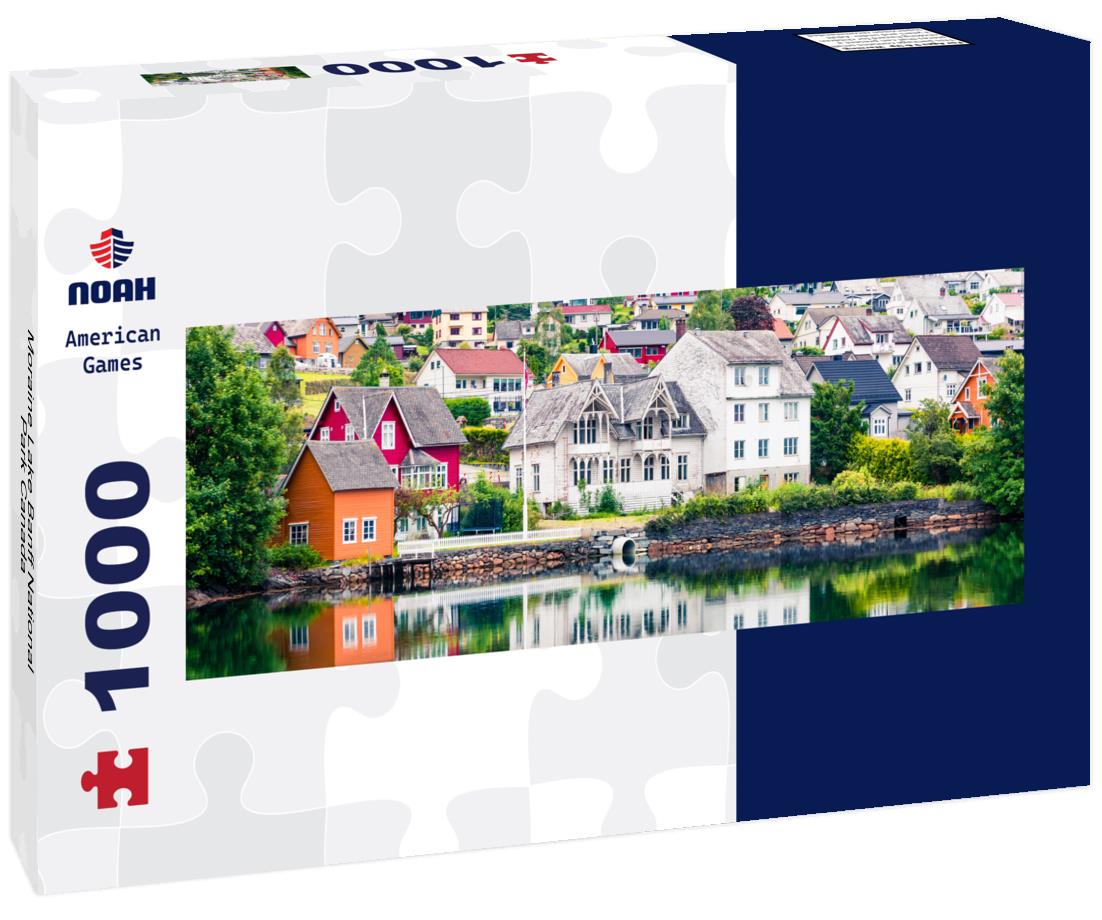 Noah Jigsaw Puzzle Moraine Lake Banff National Park Canada Panorama 1000 Pieces