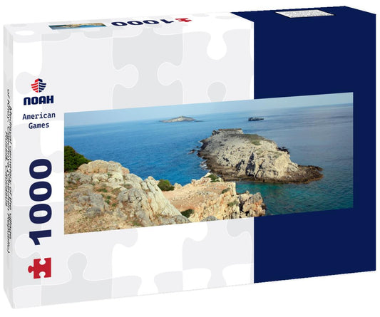 Noah Jigsaw Puzzle Medieval cemetery of the village of Khoy. Chechnya (Chechen Republic), Russia, Caucasus Panorama 1000 Pieces